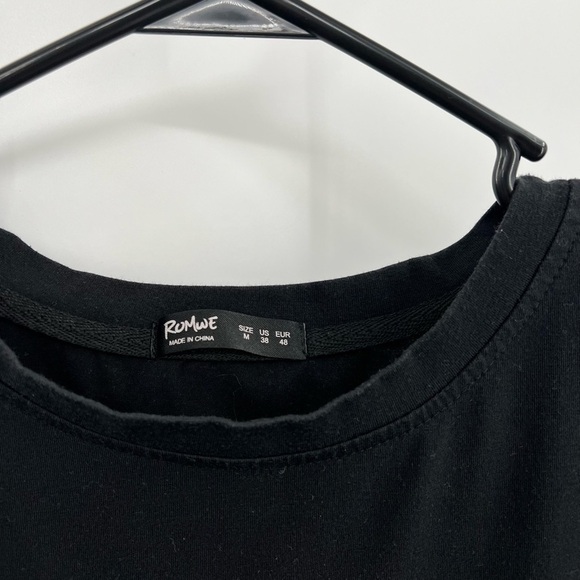 Romwe Drift Short Sleeve T-Shirt Medium - Picture 3 of 3